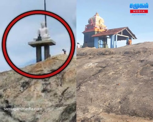 உகந்தைமலை முருகன் ஆலய சூழலில் முளைத்த புத்தர் சிலை: அகற்றுமாறு கோரிக்கை..! 